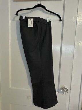 NWT - HATCH “The Lyric Pant” maternity Classic Straight Fit, Black, size 1